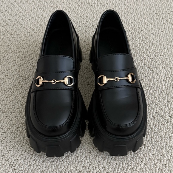 Princess Polly Penny Lane Platform Loafers - Picture 3 of 13